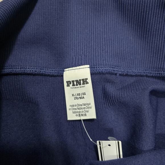 Victoria's Secret Pink Active Women's High Waist Bike Shorts Yoga Blue Size XL - Picture 4 of 10